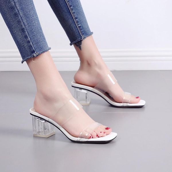 glitter slides high-heeled shoes lady slippers women summer pantofle fashion square heel med jelly 2021 luxury block pu basic fr, Black
glitter slides high-heeled shoes lady slippers women summer pantofle fashion square heel med jelly 2021 luxury block pu basic fr, Black