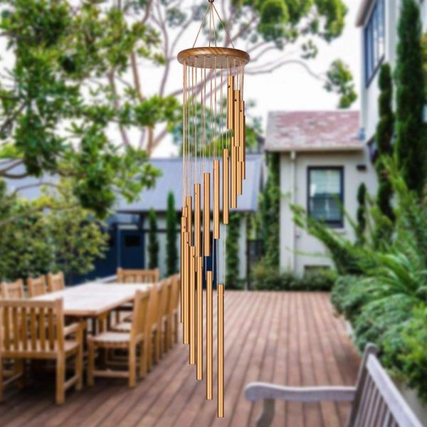 wind chime outdoor 18 tubes chimes metal bells handmade ornament garden patio hanging decoration gift decorative objects & figurines
wind chime outdoor 18 tubes chimes metal bells handmade ornament garden patio hanging decoration gift decorative objects & figurines