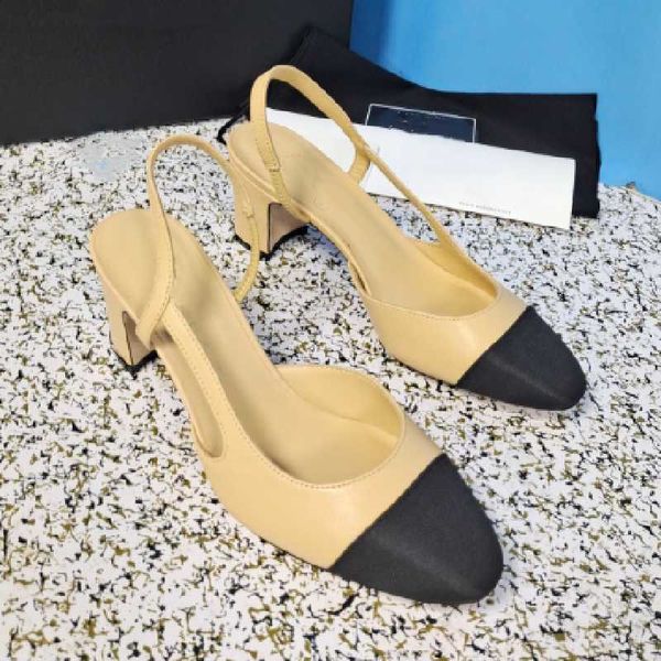 sandals mixed color stitching back lace retro buckle strap square toe thick high heel women's shoes, Black
sandals mixed color stitching back lace retro buckle strap square toe thick high heel women's shoes, Black