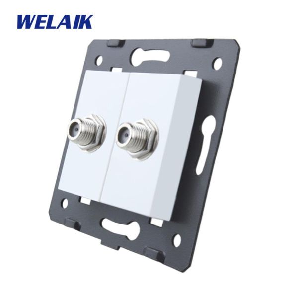 smart home control welaik eu-standard 2satellite-socket diy-parts-wall-satellite socket-without glass-panel a82saw/b
smart home control welaik eu-standard 2satellite-socket diy-parts-wall-satellite socket-without glass-panel a82saw/b