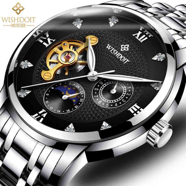 doit men mechanical watches luxury automatic mechanical casual fashion waterproof calendars, Slivery;brown
doit men mechanical watches luxury automatic mechanical casual fashion waterproof calendars, Slivery;brown