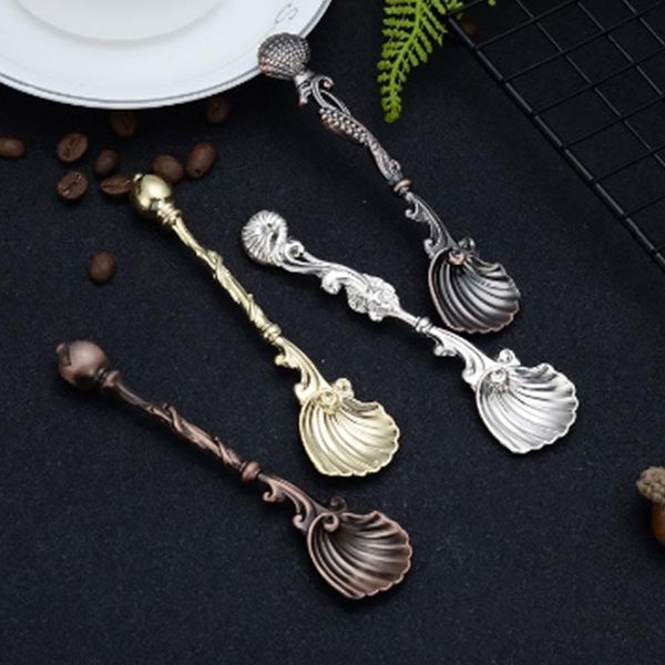 spoons 1pcs vintage floral pattern coffee stirring spoon elegant dessert ice cream kitchen tableware teaspoons
spoons 1pcs vintage floral pattern coffee stirring spoon elegant dessert ice cream kitchen tableware teaspoons