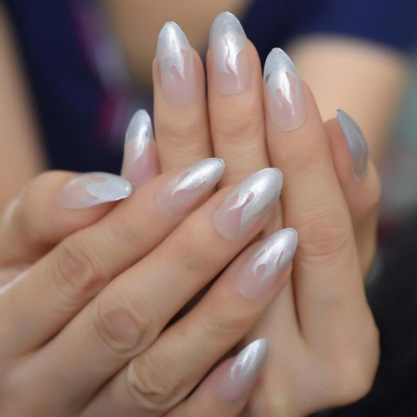 false nails 24pcs clear fire edge abrasive nail art full cover fack party charming gels wholesale, Red;gold
false nails 24pcs clear fire edge abrasive nail art full cover fack party charming gels wholesale, Red;gold