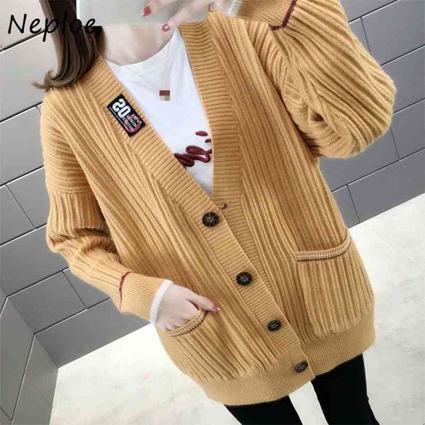 autumn pockets femme knitted cardigan chic button loose women sweater v-neck kobieta swetry solid color sueter 1f564 210422, White;black
autumn pockets femme knitted cardigan chic button loose women sweater v-neck kobieta swetry solid color sueter 1f564 210422, White;black