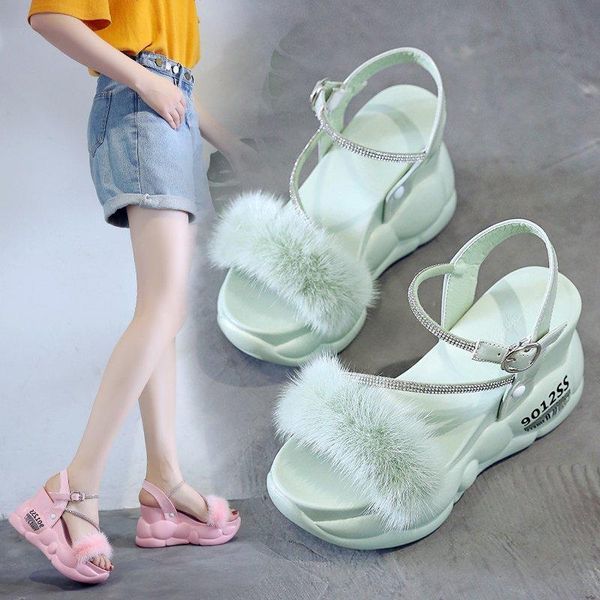 sandals summer women's breathable casual sea thick bottom trifle wedge beach shoes, Black
sandals summer women's breathable casual sea thick bottom trifle wedge beach shoes, Black