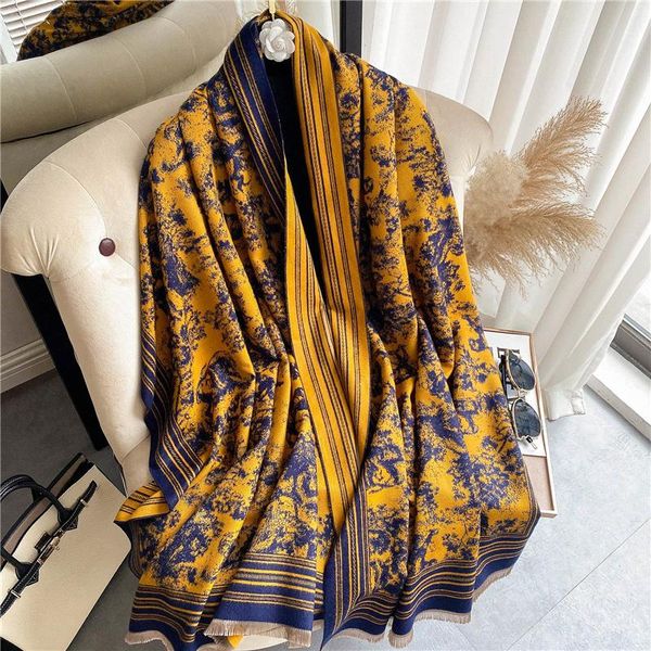 scarves 2021 winter wraps double sided cashmere scarf women print shawl pashmina blanket thick warm female neckerchief hijab bufanda, Blue;gray
scarves 2021 winter wraps double sided cashmere scarf women print shawl pashmina blanket thick warm female neckerchief hijab bufanda, Blue;gray