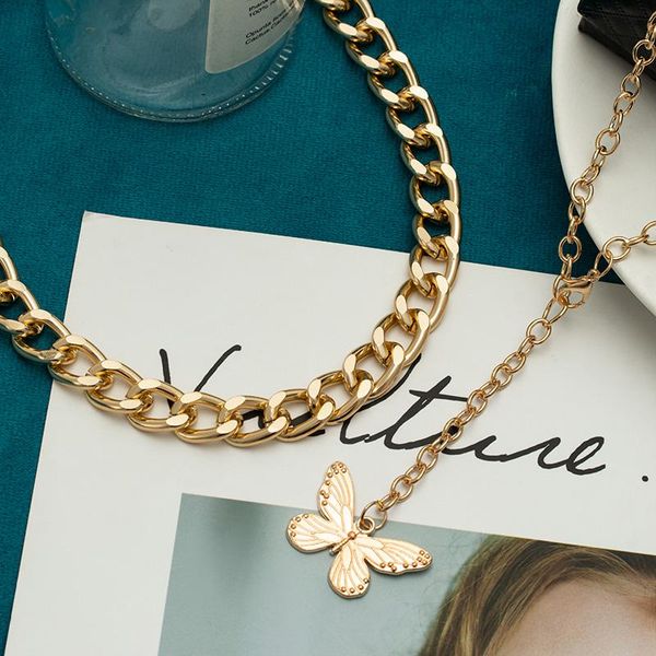 chains bfh fashion lovely butterfly pendant necklaces for women gold color metal clavicle chain charm wedding jewelry, Silver
chains bfh fashion lovely butterfly pendant necklaces for women gold color metal clavicle chain charm wedding jewelry, Silver