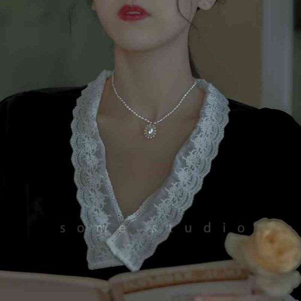 pearl necklace light luxury, a small number of versatile autumn and winter accessories, long sweater chain, women's pendant will not fa, Silver
pearl necklace light luxury, a small number of versatile autumn and winter accessories, long sweater chain, women's pendant will not fa, Silver