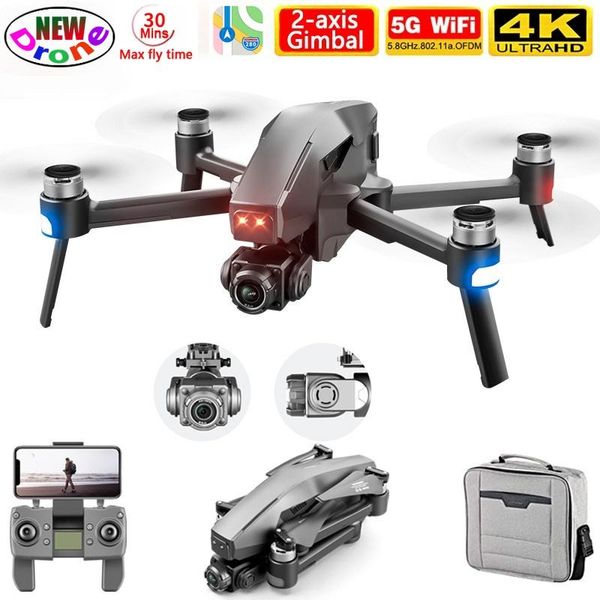 pro 2 drone 4k profesional hd mechanical 2-axis gimbal camera 5g wifi gps system supports tf card drones distance 1.6km
pro 2 drone 4k profesional hd mechanical 2-axis gimbal camera 5g wifi gps system supports tf card drones distance 1.6km