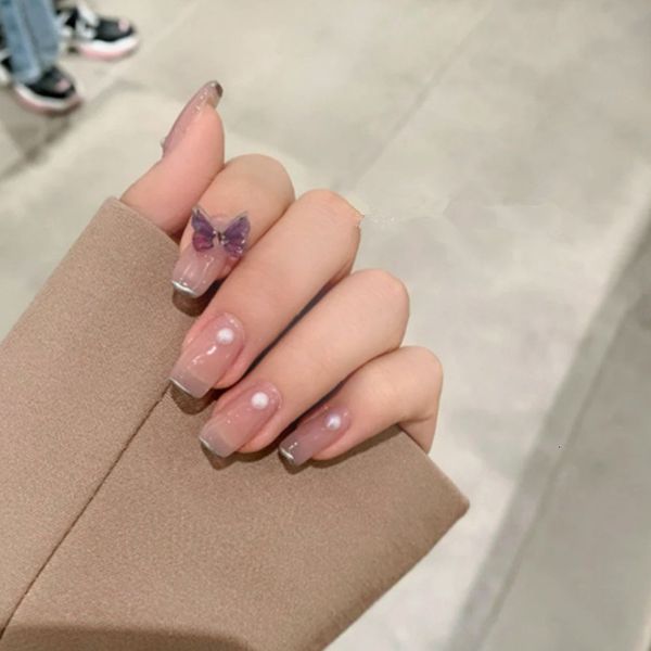 french butterfly fake product removable jelly gel pregnant women can wear nail patch, Red;gold
french butterfly fake product removable jelly gel pregnant women can wear nail patch, Red;gold