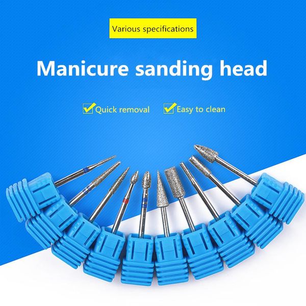 nail art equipment 20 kinds of tungsten steel drills and milling cutters for cuticle cleaning accessories tools manicure drill bits, Silver
nail art equipment 20 kinds of tungsten steel drills and milling cutters for cuticle cleaning accessories tools manicure drill bits, Silver