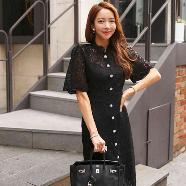 dresses lace office pencil summer single-breasted women sheath es elegant slim business work bodycon vestidos, Black;gray
dresses lace office pencil summer single-breasted women sheath es elegant slim business work bodycon vestidos, Black;gray