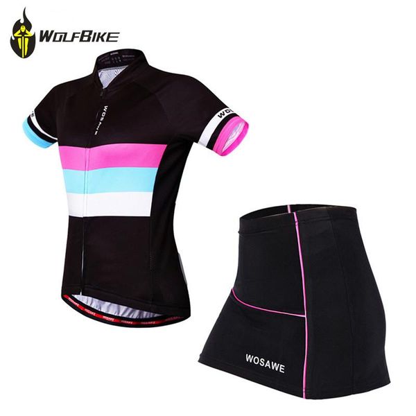 racing sets ladies cycling clothing short sleeve women's jersey & mini skirt kit mtb bike bicycle ropa ciclismo, Black;blue
racing sets ladies cycling clothing short sleeve women's jersey & mini skirt kit mtb bike bicycle ropa ciclismo, Black;blue