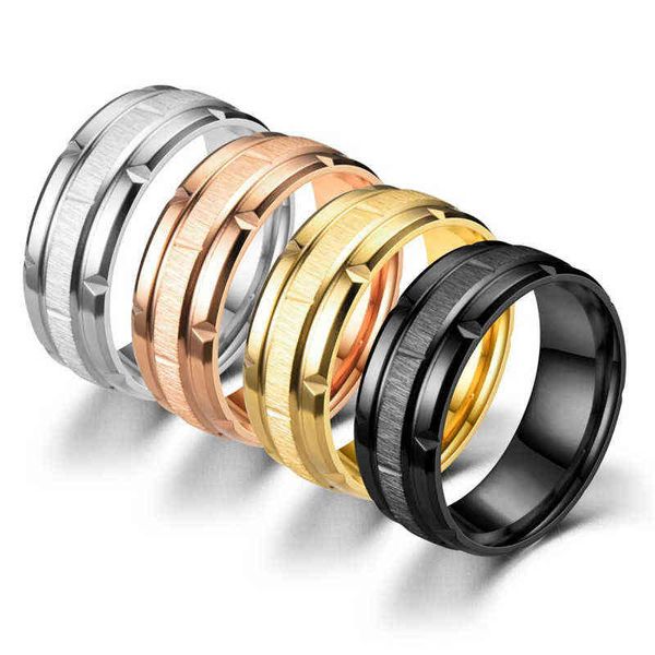 stainless steel punk style matte surface carved side 8mm width ring fashion jewelry gifts r0832 g1125, Slivery;golden
stainless steel punk style matte surface carved side 8mm width ring fashion jewelry gifts r0832 g1125, Slivery;golden