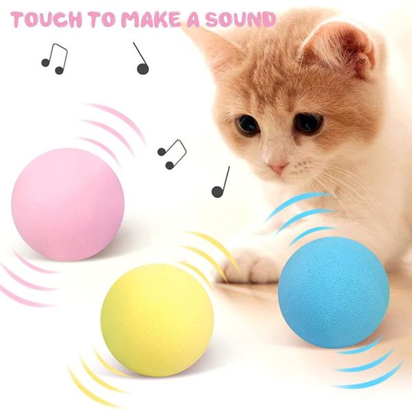 cat toys gravity ball smart touch sounding interactive pet squeak 
cat toys gravity ball smart touch sounding interactive pet squeak