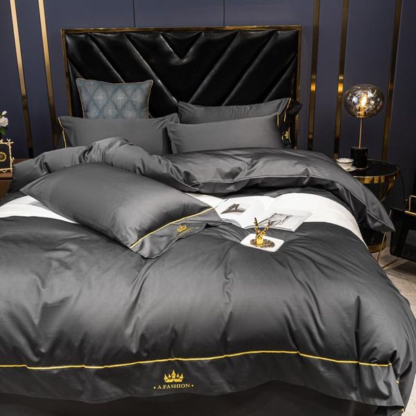 bedding sets home textiles egyptian cotton set pure colors embroidery bed duvet cover sheet high end premium king size
bedding sets home textiles egyptian cotton set pure colors embroidery bed duvet cover sheet high end premium king size