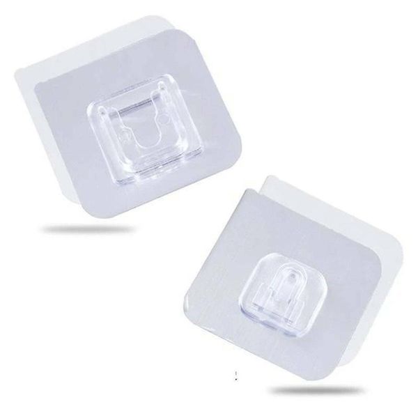 hooks & rails 10 pcs double-sided adhesive wall door for home life hangging 6*6cm non-marking punch hook
hooks & rails 10 pcs double-sided adhesive wall door for home life hangging 6*6cm non-marking punch hook