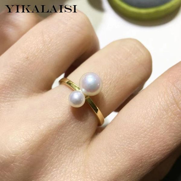 cluster rings yikalaisi 925 sterling silver jewelry for women 4-6mm small round natural freshwater pearl 2021 wholesales, Golden;silver
cluster rings yikalaisi 925 sterling silver jewelry for women 4-6mm small round natural freshwater pearl 2021 wholesales, Golden;silver