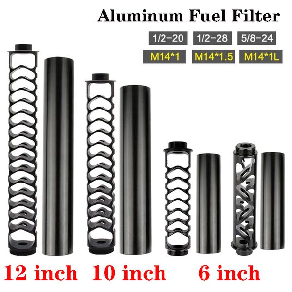 6" 10" spiral 1/2-28 5/8-24 single core black aluminum tube car fuel filter solvent trap for napa 4003 wix 24003 filters
6" 10" spiral 1/2-28 5/8-24 single core black aluminum tube car fuel filter solvent trap for napa 4003 wix 24003 filters