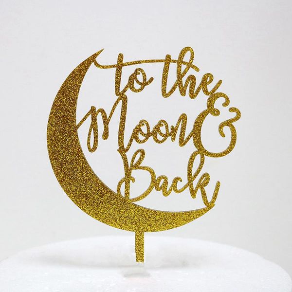 other event & party supplies glitter gold to the moon and back cake er acrylic wedding /birthday/engagement/ anniversary ers
other event & party supplies glitter gold to the moon and back cake er acrylic wedding /birthday/engagement/ anniversary ers