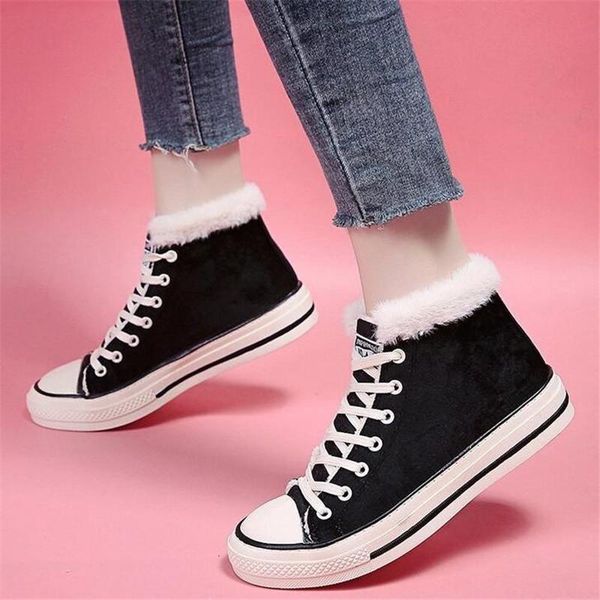 boots large size platform women's winter fashion cotton shoes flat-bottomed plus velvet warm womens snow women, Black
boots large size platform women's winter fashion cotton shoes flat-bottomed plus velvet warm womens snow women, Black