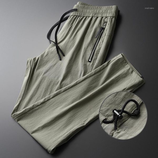 classic khaki mens pants luxury summer printed elastic waist ankle-length man 4xl slim drawstring men's trousers, Black
classic khaki mens pants luxury summer printed elastic waist ankle-length man 4xl slim drawstring men's trousers, Black