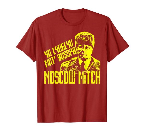 Moscow Mitch McConnell Traitor I Love Mother Russia Funny T-Shirt, Mainly pictures
Moscow Mitch McConnell Traitor I Love Mother Russia Funny T-Shirt, Mainly pictures