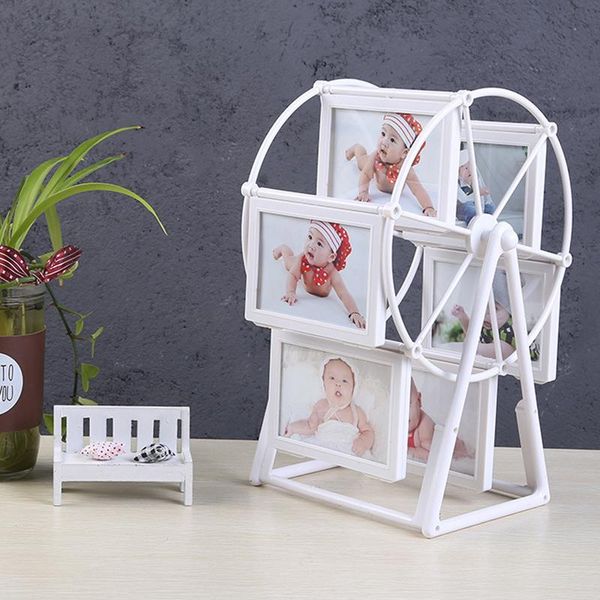 5-inch creative ferris wheel po frame rotating abs waterwheel holders home wall decoration 2021 romantic gift frames
5-inch creative ferris wheel po frame rotating abs waterwheel holders home wall decoration 2021 romantic gift frames