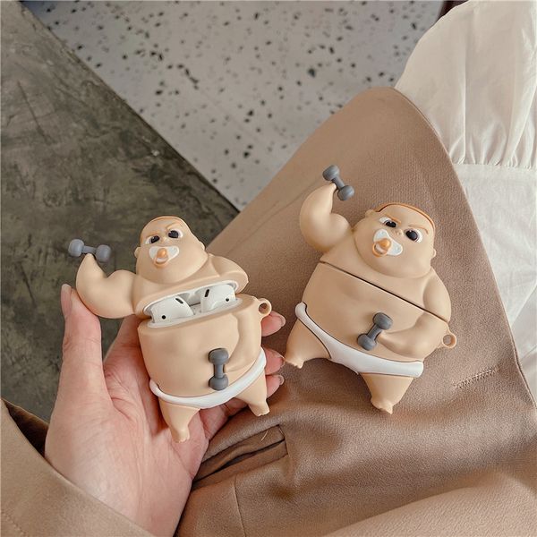cute cases amusing weightlifting little fat man bluetooth earphone case for airpods pro 2 1 kawaii soft silicon headset protect cover
cute cases amusing weightlifting little fat man bluetooth earphone case for airpods pro 2 1 kawaii soft silicon headset protect cover