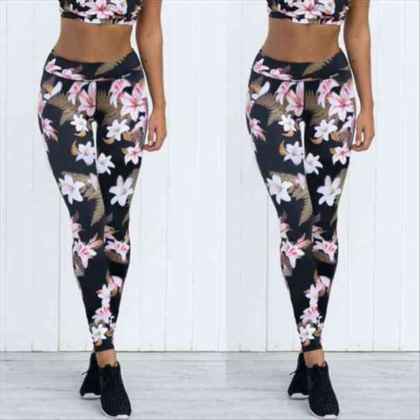 pants fitness running gym women legging exercise sporting trousers high waist print pant, Black
pants fitness running gym women legging exercise sporting trousers high waist print pant, Black