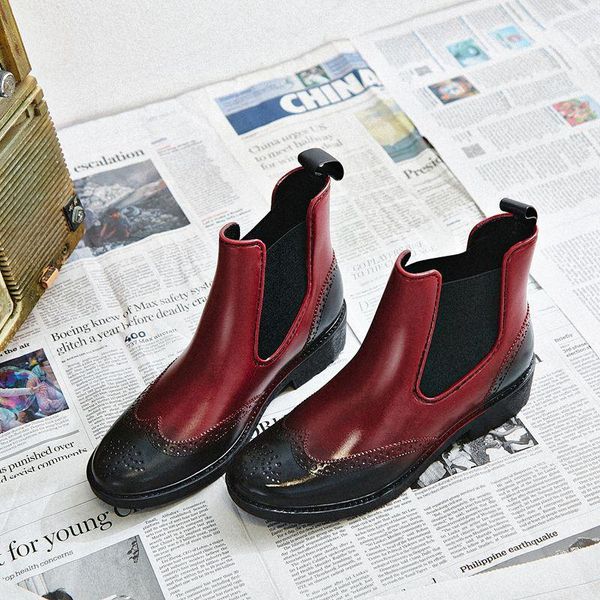 boots fashion rain women's short warm water shoes low-non-slip car wash kitchen, Black
boots fashion rain women's short warm water shoes low-non-slip car wash kitchen, Black