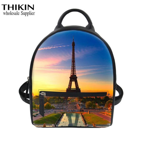 outdoor bags thikin eiffel tower pattern backpack for women casual rucksack lady fashion mini travel purse daypack 2021
outdoor bags thikin eiffel tower pattern backpack for women casual rucksack lady fashion mini travel purse daypack 2021