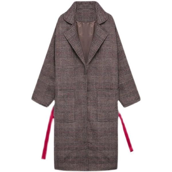 women's wool & blends trendy 2021 autumn and winter clothing mid-length, Black
women's wool & blends trendy 2021 autumn and winter clothing mid-length, Black