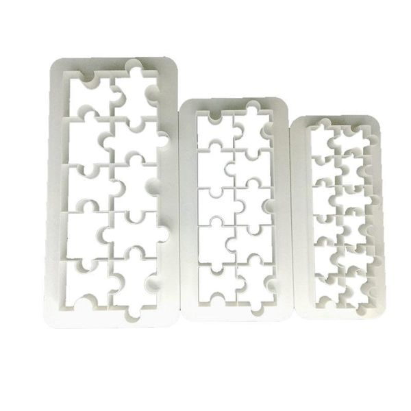 cake tools 3pcs/set puzzle shape geometrical fondant print mold household irregular baking grade plastic biscuit
cake tools 3pcs/set puzzle shape geometrical fondant print mold household irregular baking grade plastic biscuit