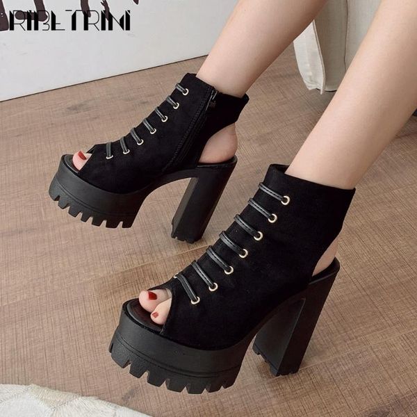 gladiator high heel lady fish mouth chunky shoes black cool fashion women sandals peep toe
gladiator high heel lady fish mouth chunky shoes black cool fashion women sandals peep toe