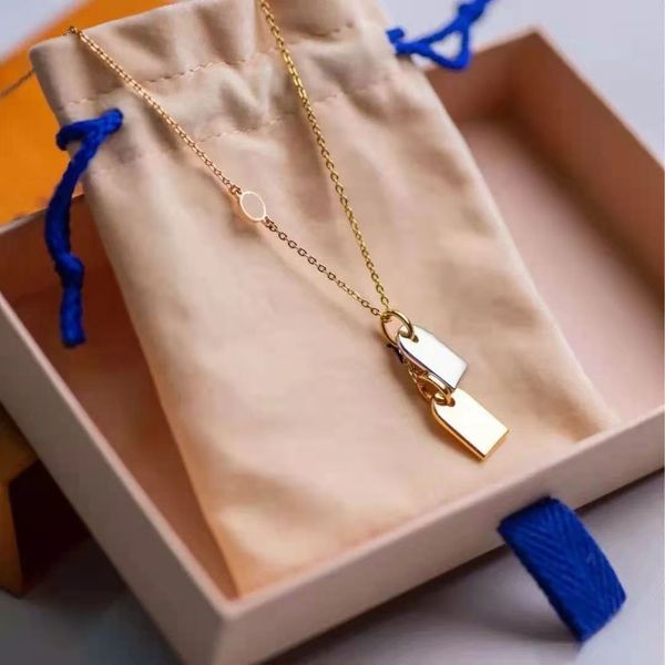 2022 new arrived necklace fashion round letter pendant necklaces 18k titanium steel plated women necklace wholesale price ship, Silver
2022 new arrived necklace fashion round letter pendant necklaces 18k titanium steel plated women necklace wholesale price ship, Silver
