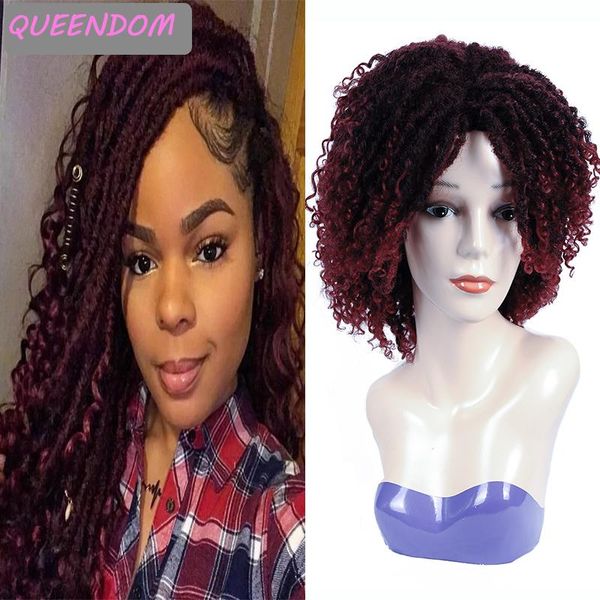 synthetic wigs goddess faux locs ombre burgundy curly crochet braided wig hair heat resistant dreadlocks for women, Black
synthetic wigs goddess faux locs ombre burgundy curly crochet braided wig hair heat resistant dreadlocks for women, Black