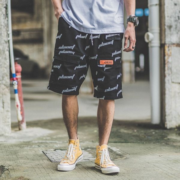 shorts men's 2021 brand satisfactions letter printing tooling panties, White;black
shorts men's 2021 brand satisfactions letter printing tooling panties, White;black