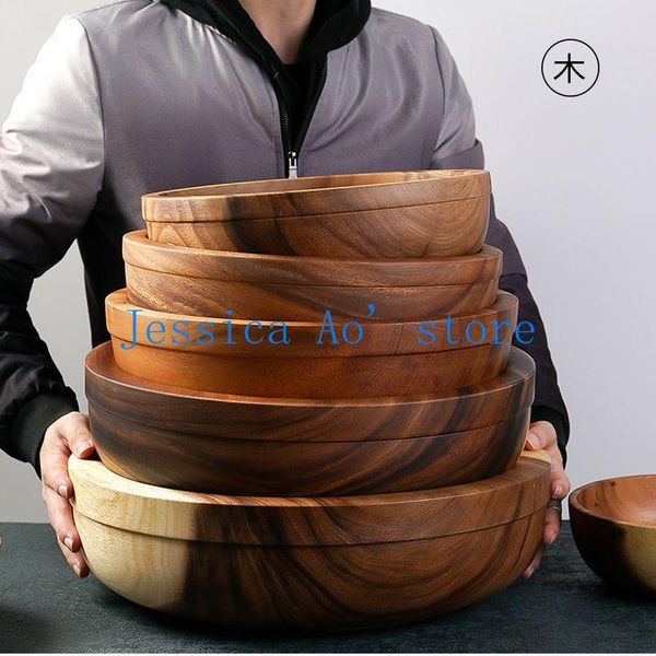 bowls 10-28cm large wooden bowl natural acacia solid wood salad tray basin mixing fruit
bowls 10-28cm large wooden bowl natural acacia solid wood salad tray basin mixing fruit