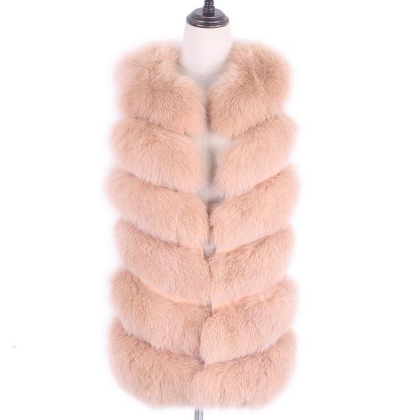 women's fur & faux 2021 real coat women winter natural vest jacket fashion warm outerwear, Black
women's fur & faux 2021 real coat women winter natural vest jacket fashion warm outerwear, Black