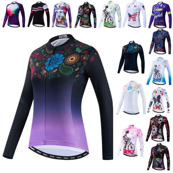 racing jackets weimostar 2021 pro cycling jersey long sleeve women mountain bicycle clothing autumn breathable mtb bike clothes, Black;red
racing jackets weimostar 2021 pro cycling jersey long sleeve women mountain bicycle clothing autumn breathable mtb bike clothes, Black;red