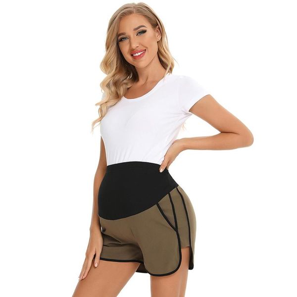 maternity bottoms womens shorts striped loose stretchy high waist pants pregnancy pocket summer beach, White
maternity bottoms womens shorts striped loose stretchy high waist pants pregnancy pocket summer beach, White