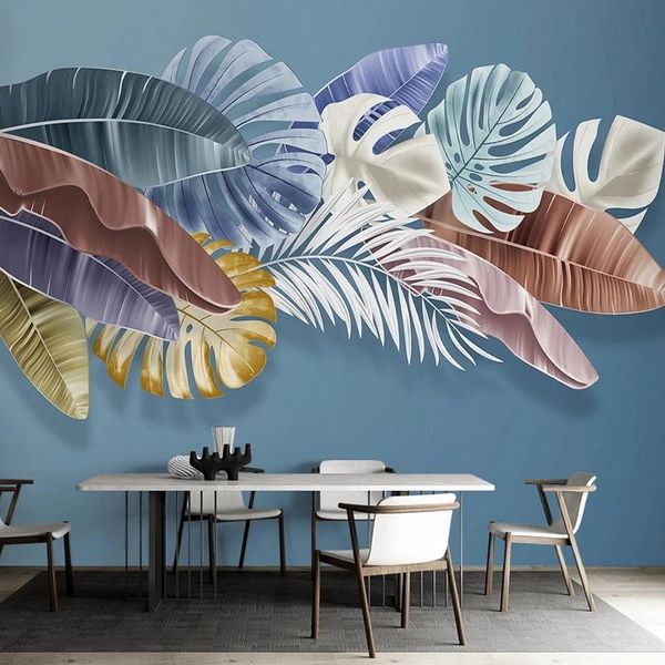 wallpapers european style leaves pattern wallpaper hand-painted tv sofa background mural for living room bedroom interior decoration custom
wallpapers european style leaves pattern wallpaper hand-painted tv sofa background mural for living room bedroom interior decoration custom