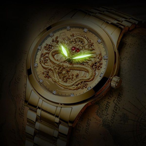 wristwatches men's business golden dragons watch non-mechanical waterproof suitable for middle-aged men k2, Slivery;brown
wristwatches men's business golden dragons watch non-mechanical waterproof suitable for middle-aged men k2, Slivery;brown