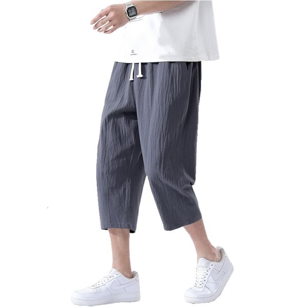 men's pants linen man's joggers calf-length solid color casual harem mens clothing hip hop trousers sweatpants cyrm, Black
men's pants linen man's joggers calf-length solid color casual harem mens clothing hip hop trousers sweatpants cyrm, Black