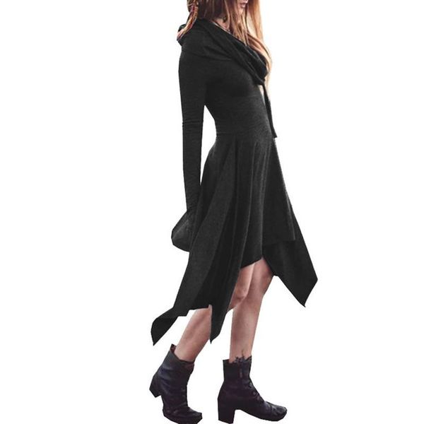 casual dresses brand autumn winter clothes solid irregular dress women hooded long sleeve midi vintage slim black, Black;gray
casual dresses brand autumn winter clothes solid irregular dress women hooded long sleeve midi vintage slim black, Black;gray