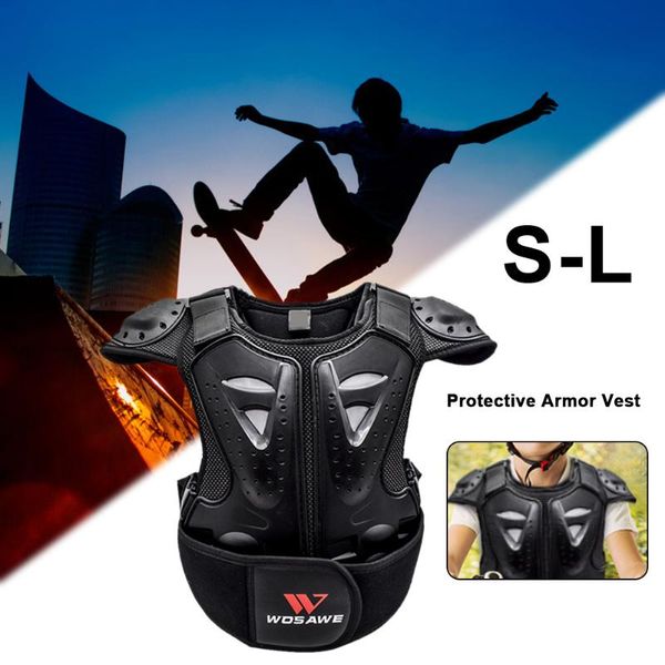 black 4-15 years child kids bike skiing sport support motocross back protect armor knee elbow guard motorcycle vest suits, Black;blue
black 4-15 years child kids bike skiing sport support motocross back protect armor knee elbow guard motorcycle vest suits, Black;blue