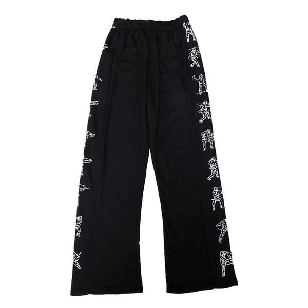 autumn pants women vintage high waist wide leg cartoon chinese pattern print casual straight man women's & capris, Black;white
autumn pants women vintage high waist wide leg cartoon chinese pattern print casual straight man women's & capris, Black;white