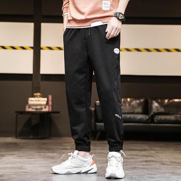 men's pants m-4xl trend trousers summer 2021 harlan beam feet nine points loose casual sports thin jogger men sweatpants, Black
men's pants m-4xl trend trousers summer 2021 harlan beam feet nine points loose casual sports thin jogger men sweatpants, Black
