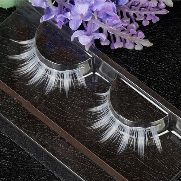 white false eyelashes cosplay makeup natural long cross strip eye lashes tools
white false eyelashes cosplay makeup natural long cross strip eye lashes tools